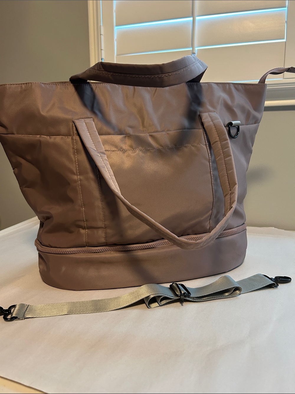 Bugatti Nylon Travel Laptop Tote Crossbody Bag